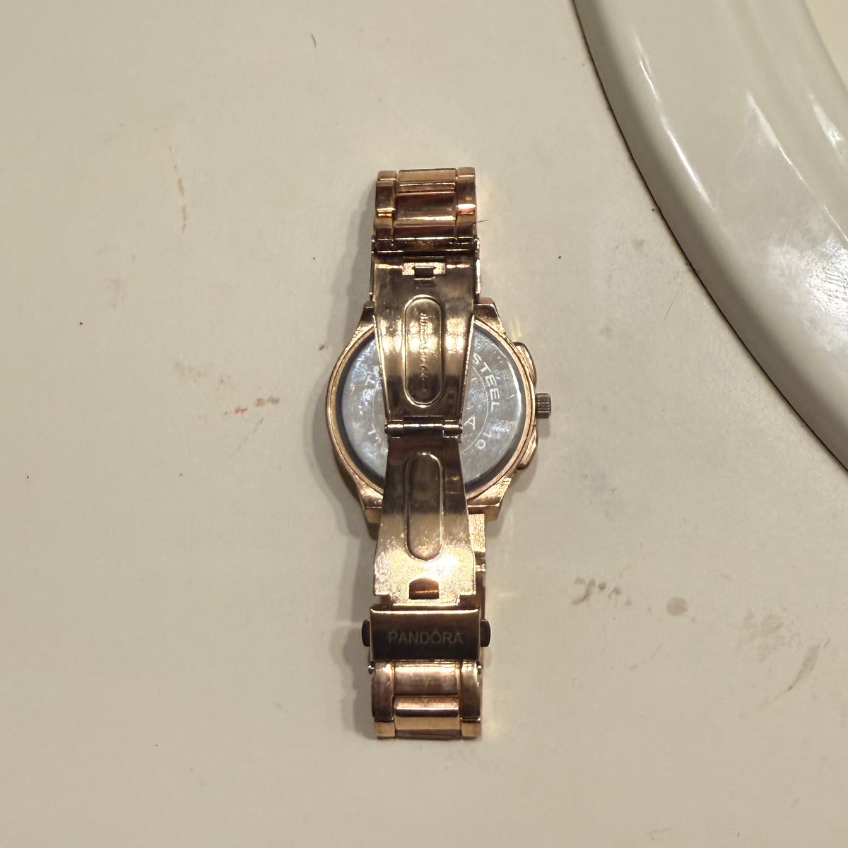 Pandora Rose Gold Tone Watch