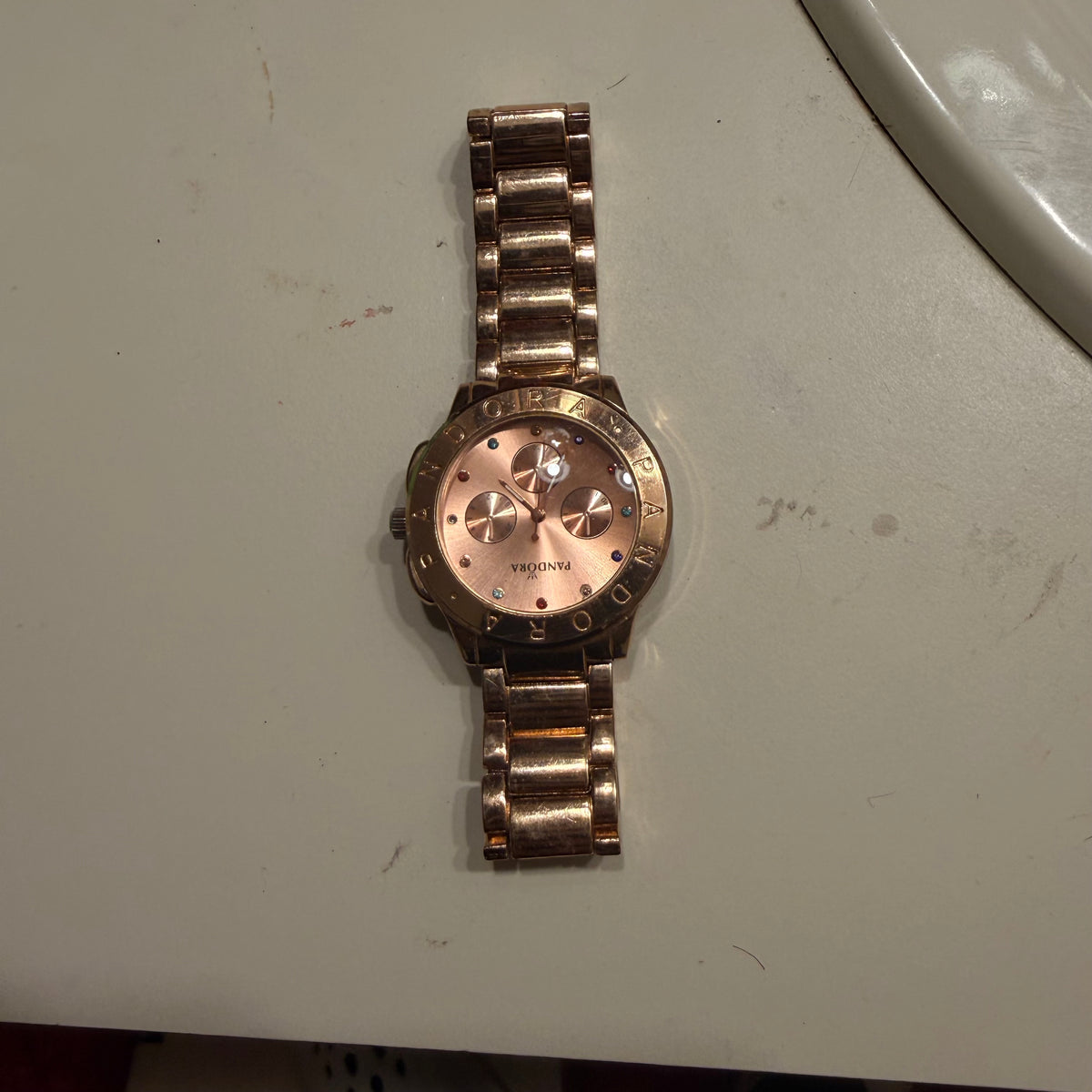 Pandora Rose Gold Tone Watch